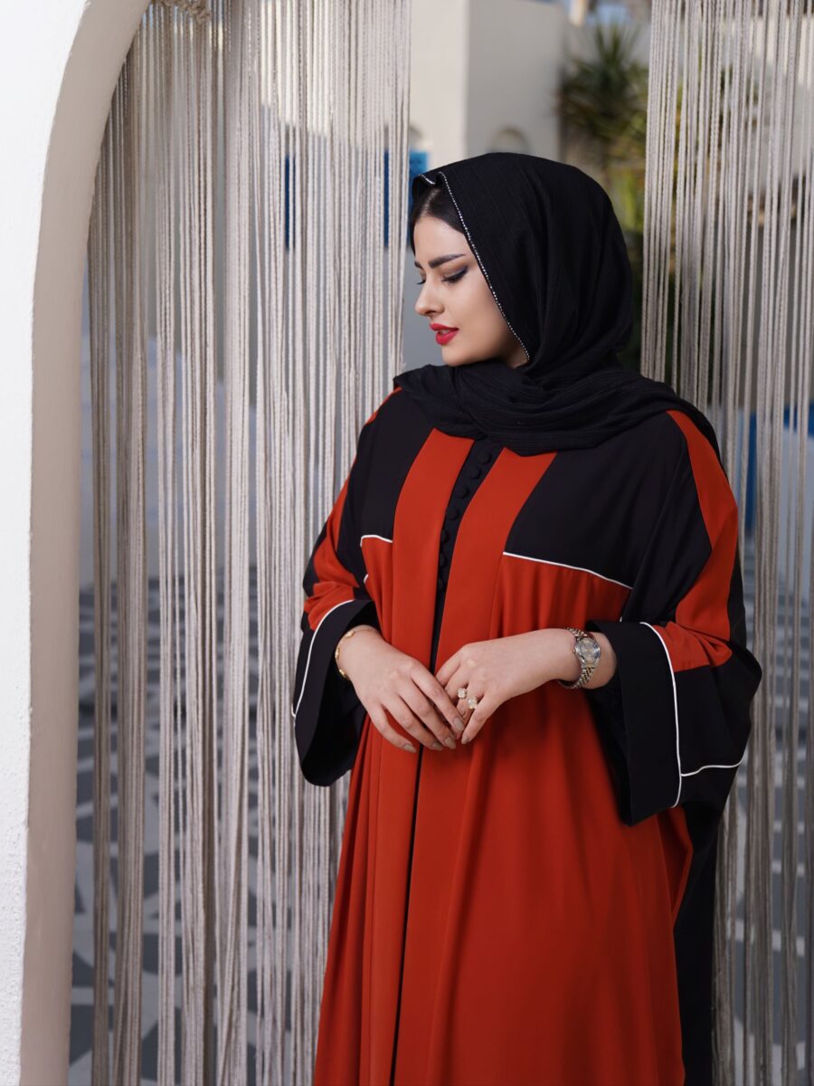 عبا مادر حنایی رنگ
