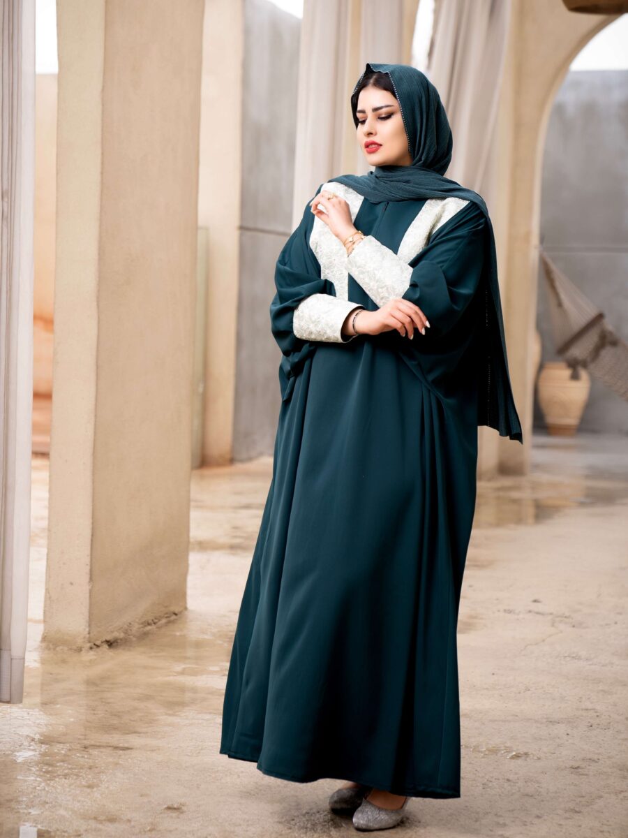 عبا مجلسی ماه صنم - سبز - Image 6
