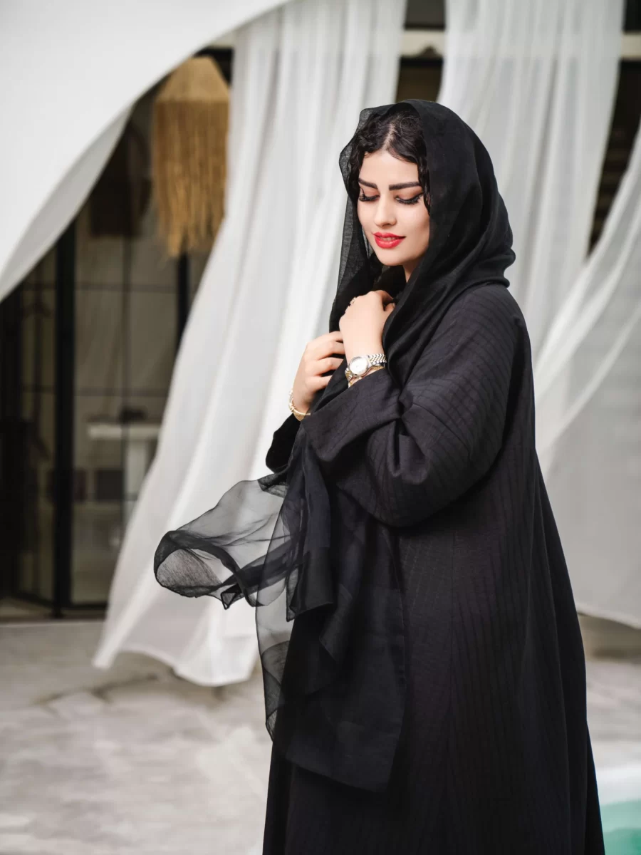 عبا شایسته آندیکا (رنگ مشکی) - Image 5