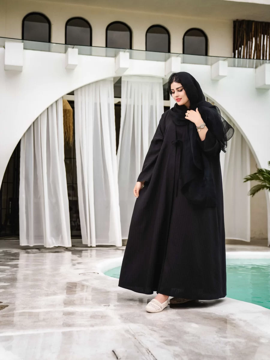 عبا شایسته آندیکا (رنگ مشکی) - Image 3