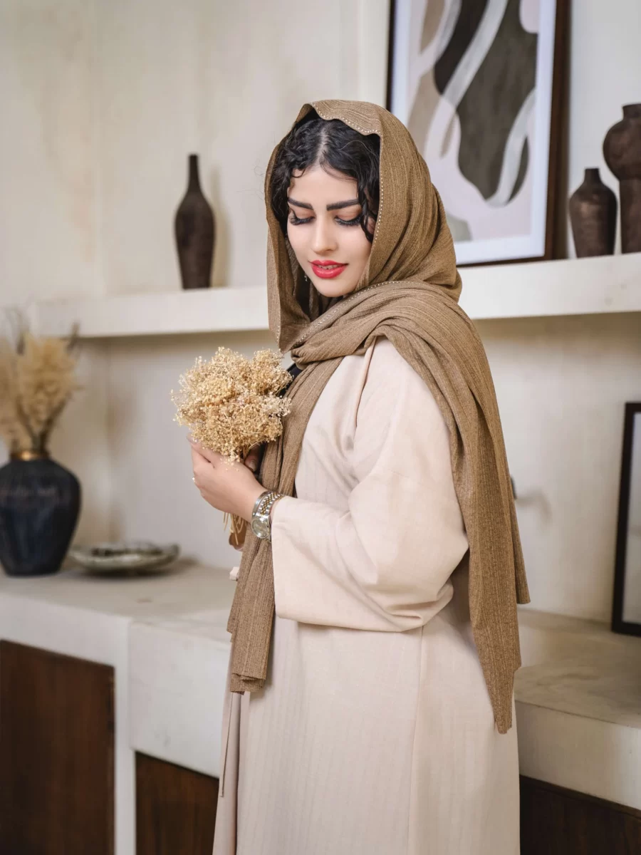 عبا شایسته آندیکا (رنگ نخودی) - Image 2