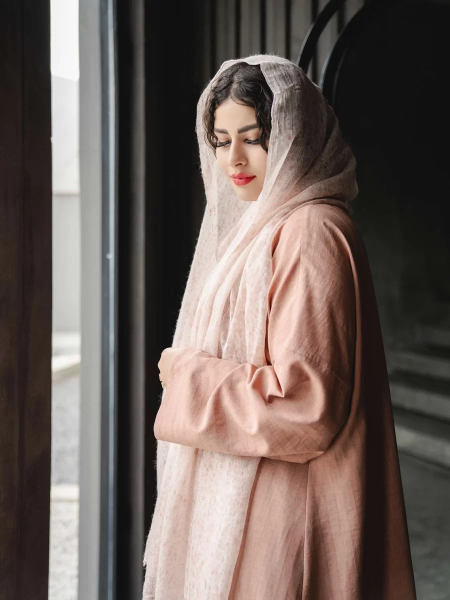 عبا شایسته آندیکا (رنگ کالباسی)