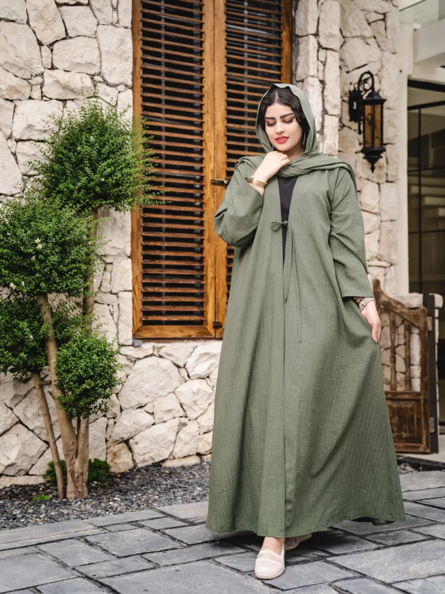 عبا شایسته آندیکا (رنگ یشمی) - Image 3