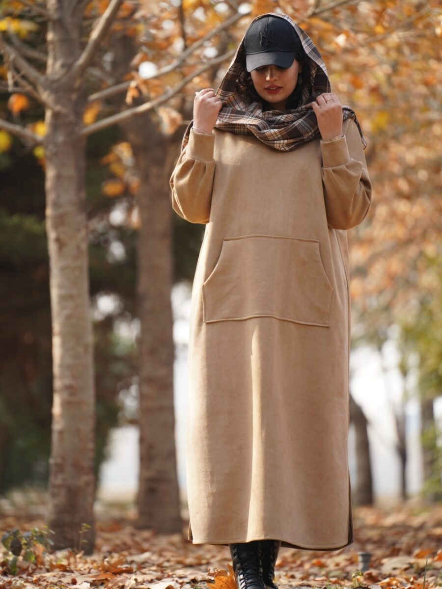 هودی عبایی (کرم) - Image 4