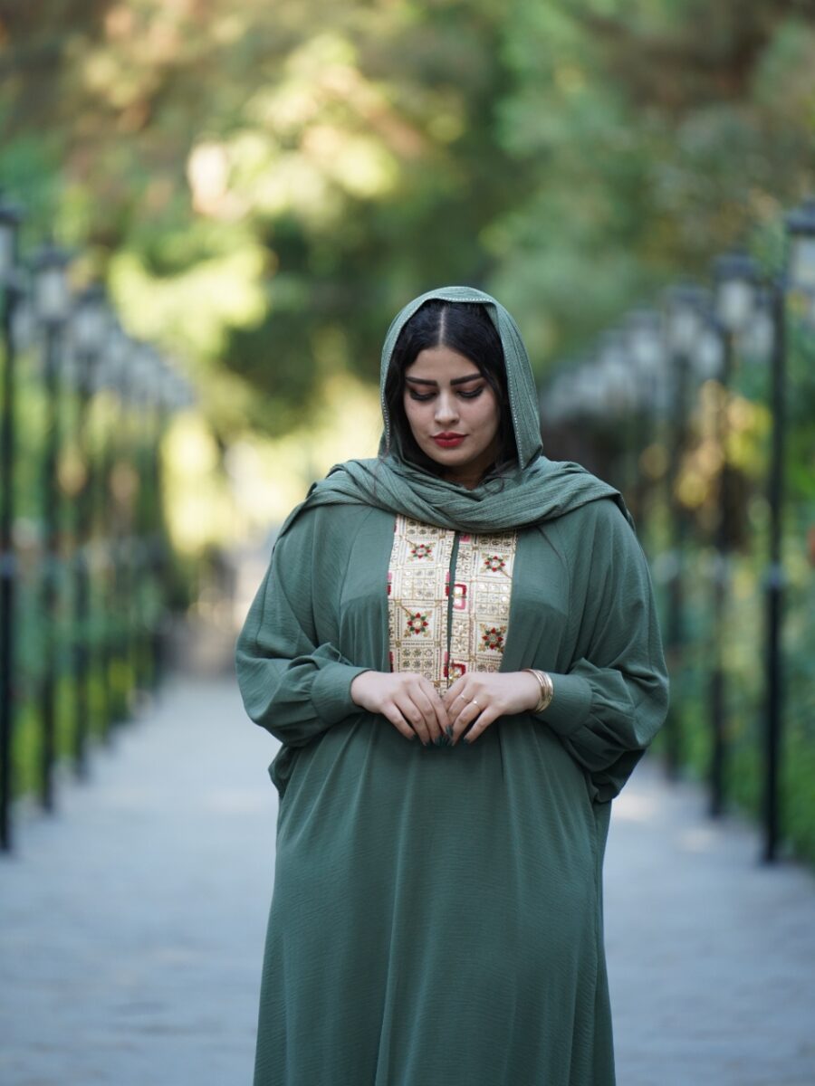 عبا ناهید (رنگ سبز) - Image 3
