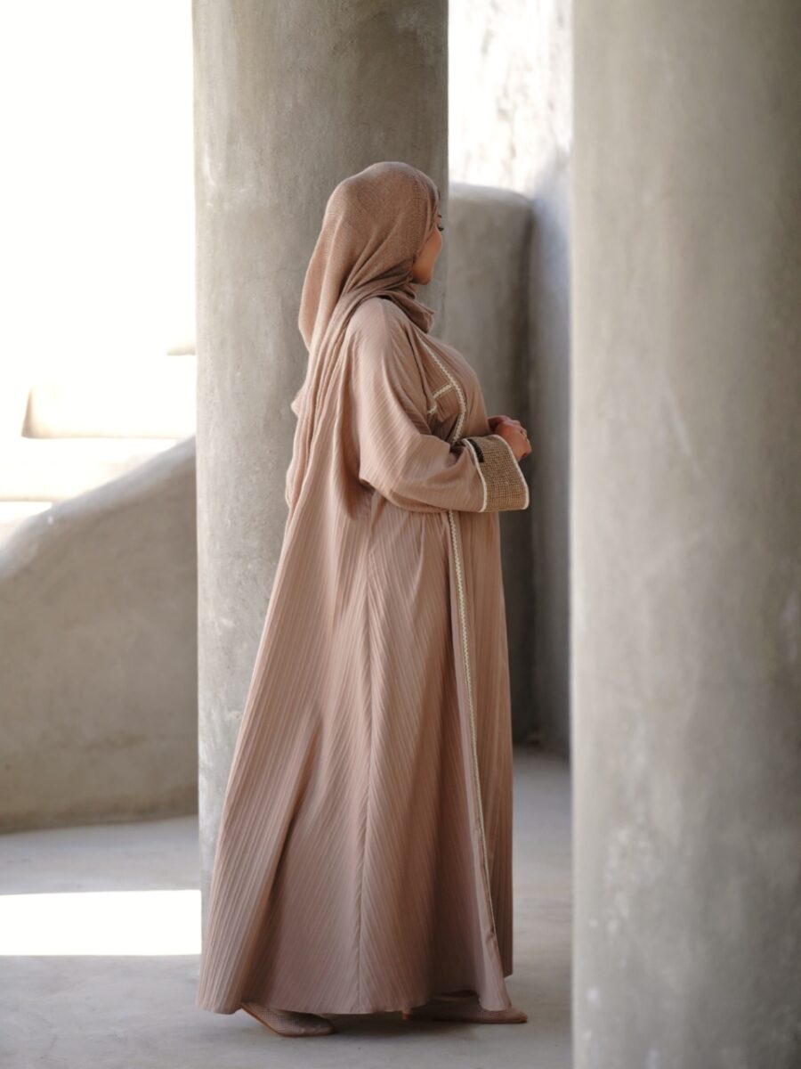 عبا کنفی کژال (رنگ کرم) - Image 7