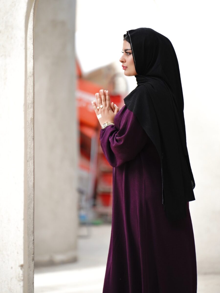 عبا حانا ( بنفش ) - Image 4