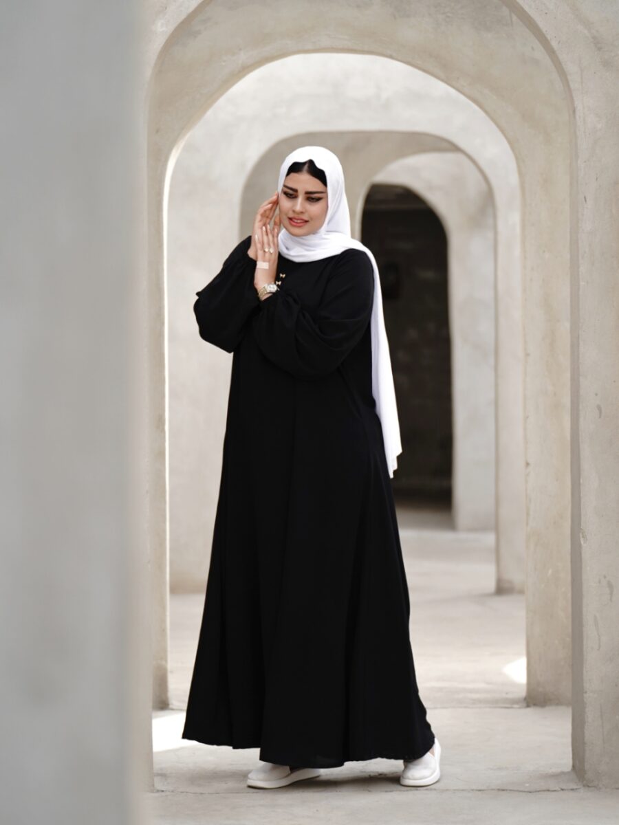 عبا حانا ( مشکی ) - Image 4