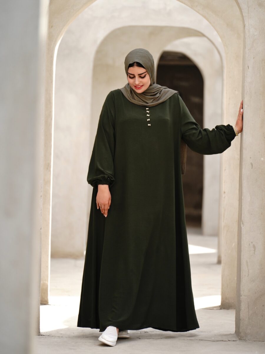 عبا حانا ( سبز یشمی) - Image 2