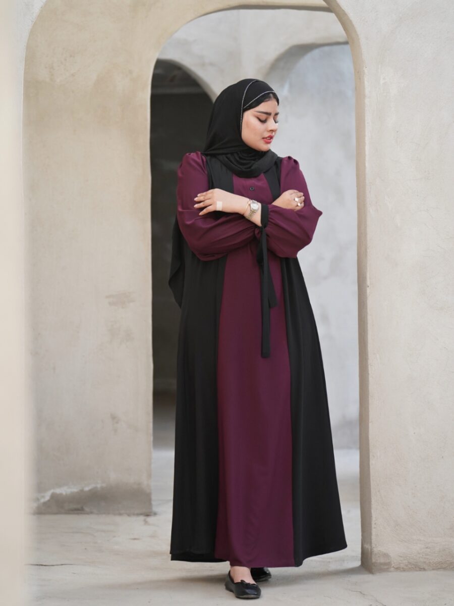 عبا ماهرخ (رنگ بنفش) - Image 4
