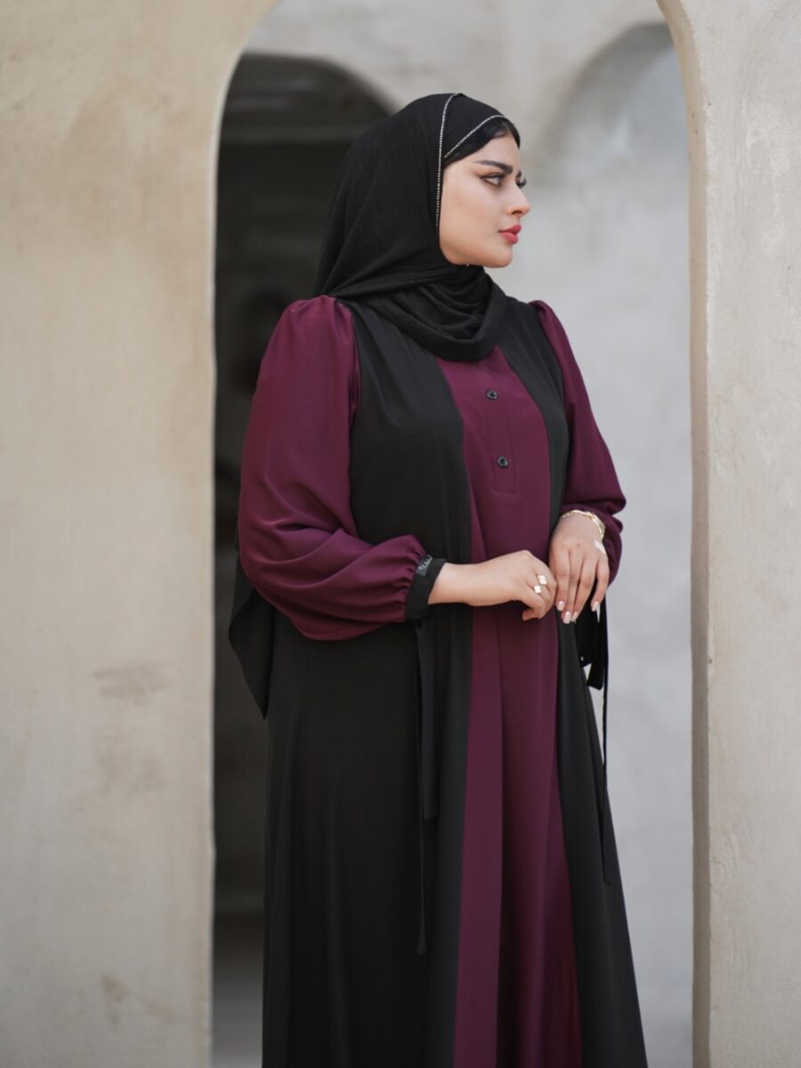 عبا ماهرخ (رنگ بنفش) - Image 3