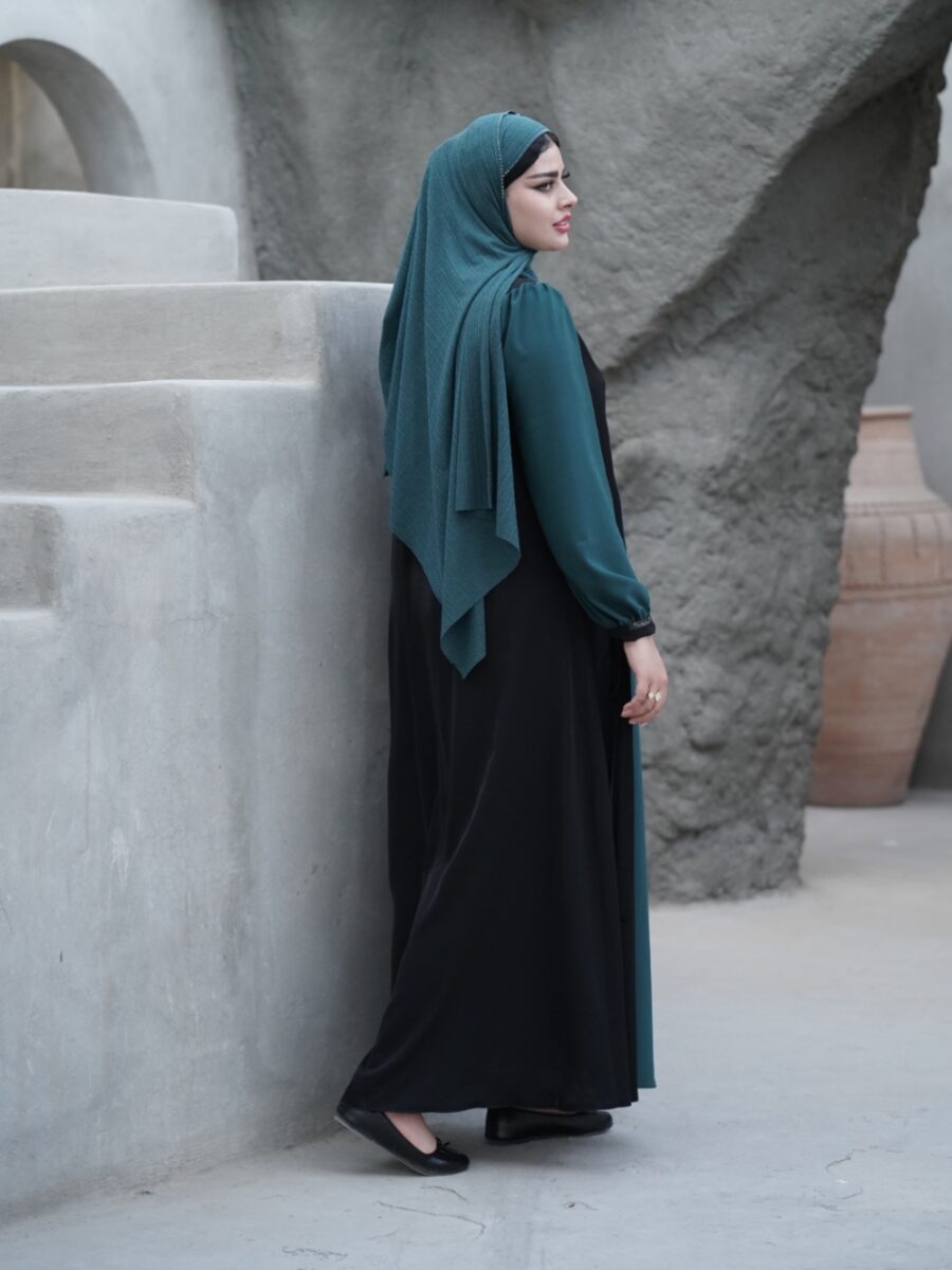عبا ماهرخ (رنگ سبز آبی) - Image 3