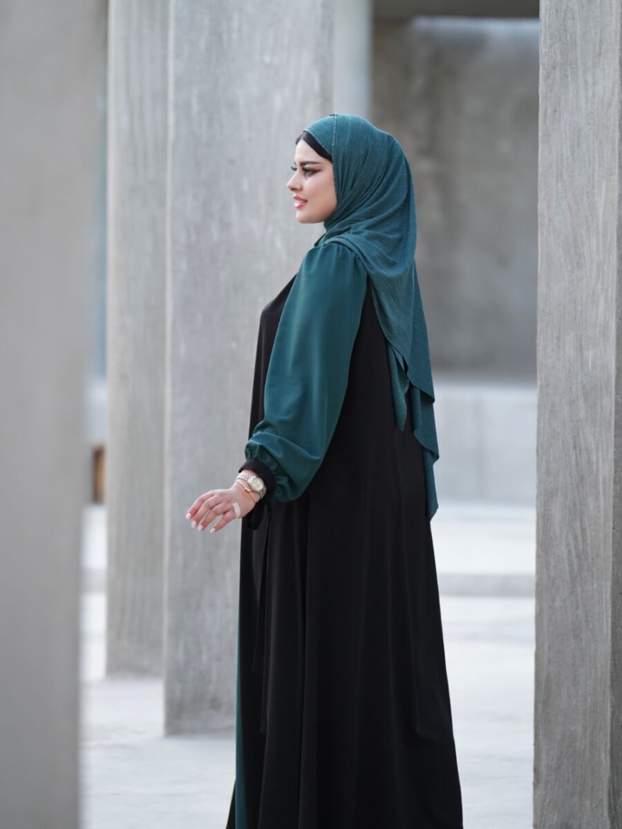 عبا ماهرخ (رنگ سبز آبی) - Image 2