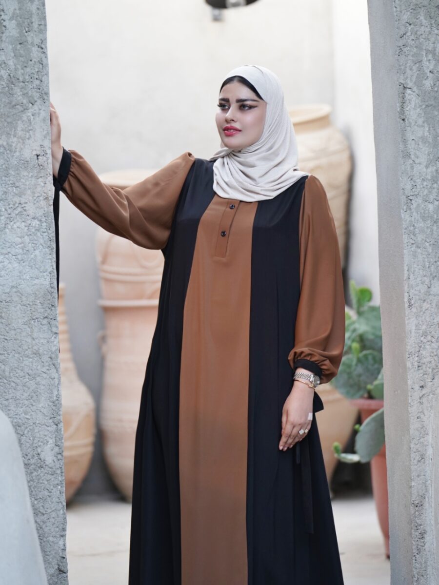 عبا ماهرخ (رنگ نسکافه ای) - Image 2