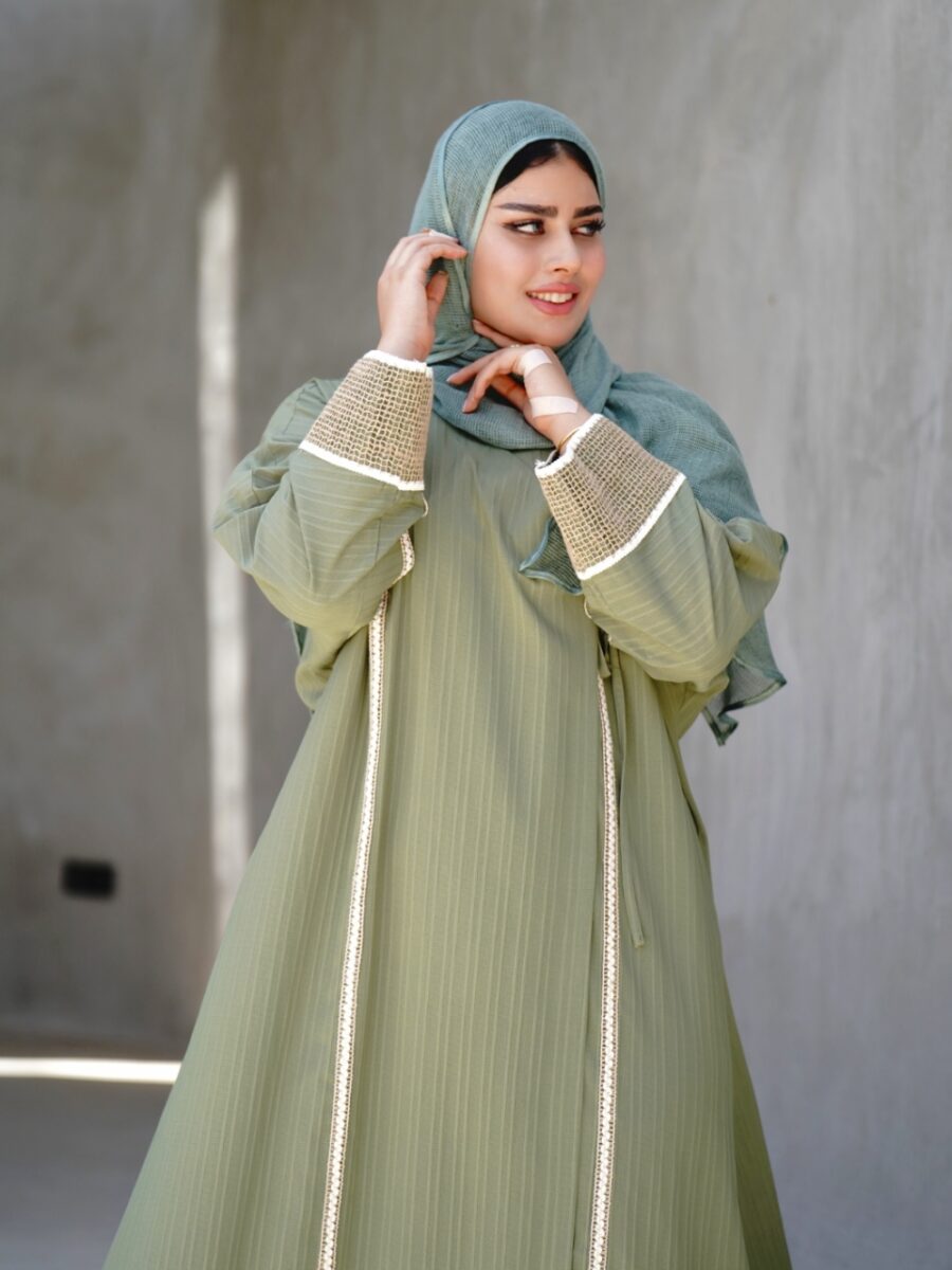 عبا کنفی کژال (رنگ سبز)