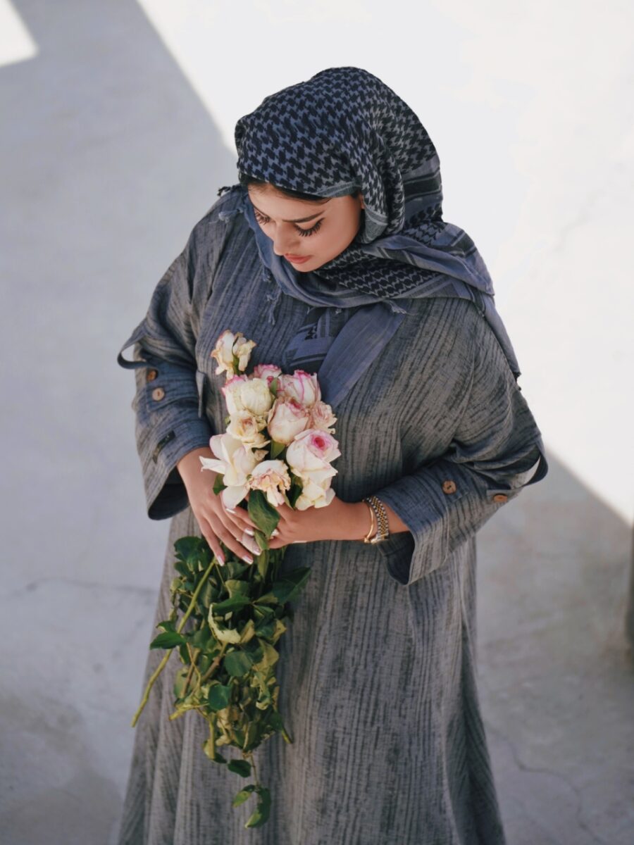 عبا پامچال (رنگ طوسی) - Image 4