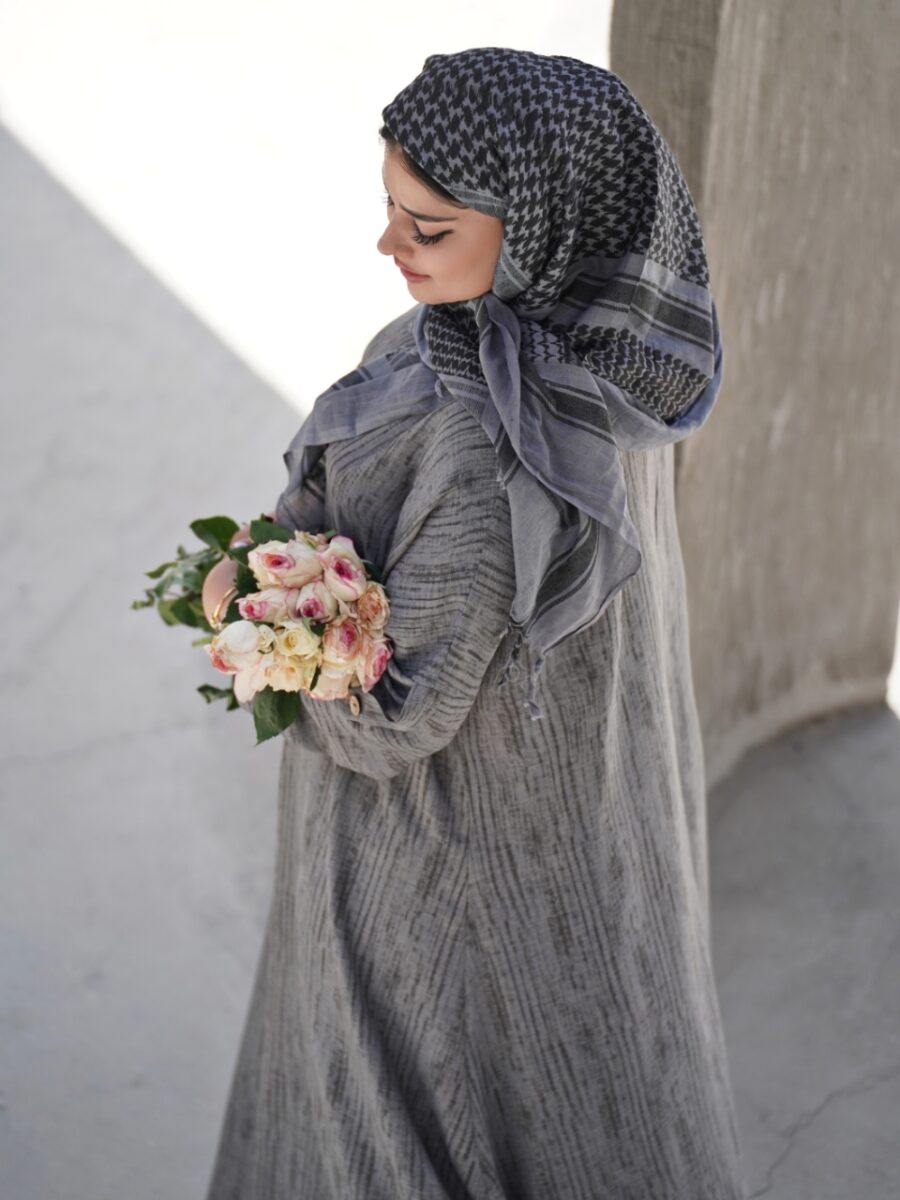 عبا پامچال (رنگ طوسی) - Image 6