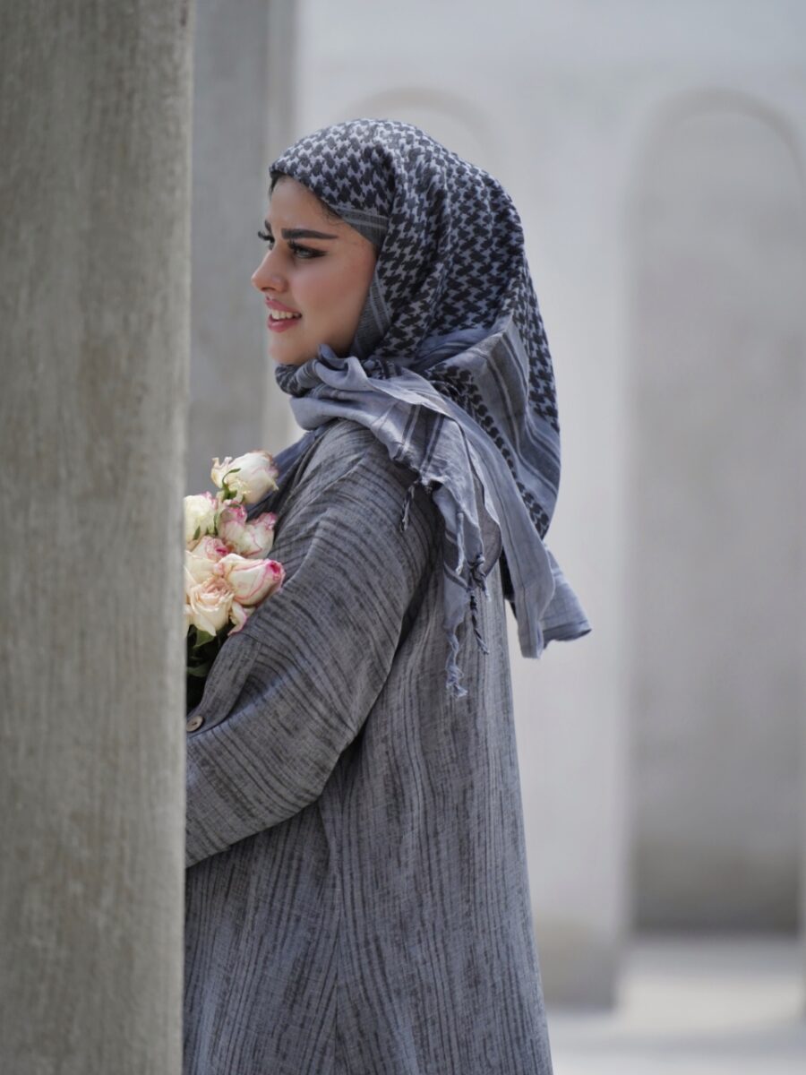 عبا پامچال (رنگ طوسی) - Image 7