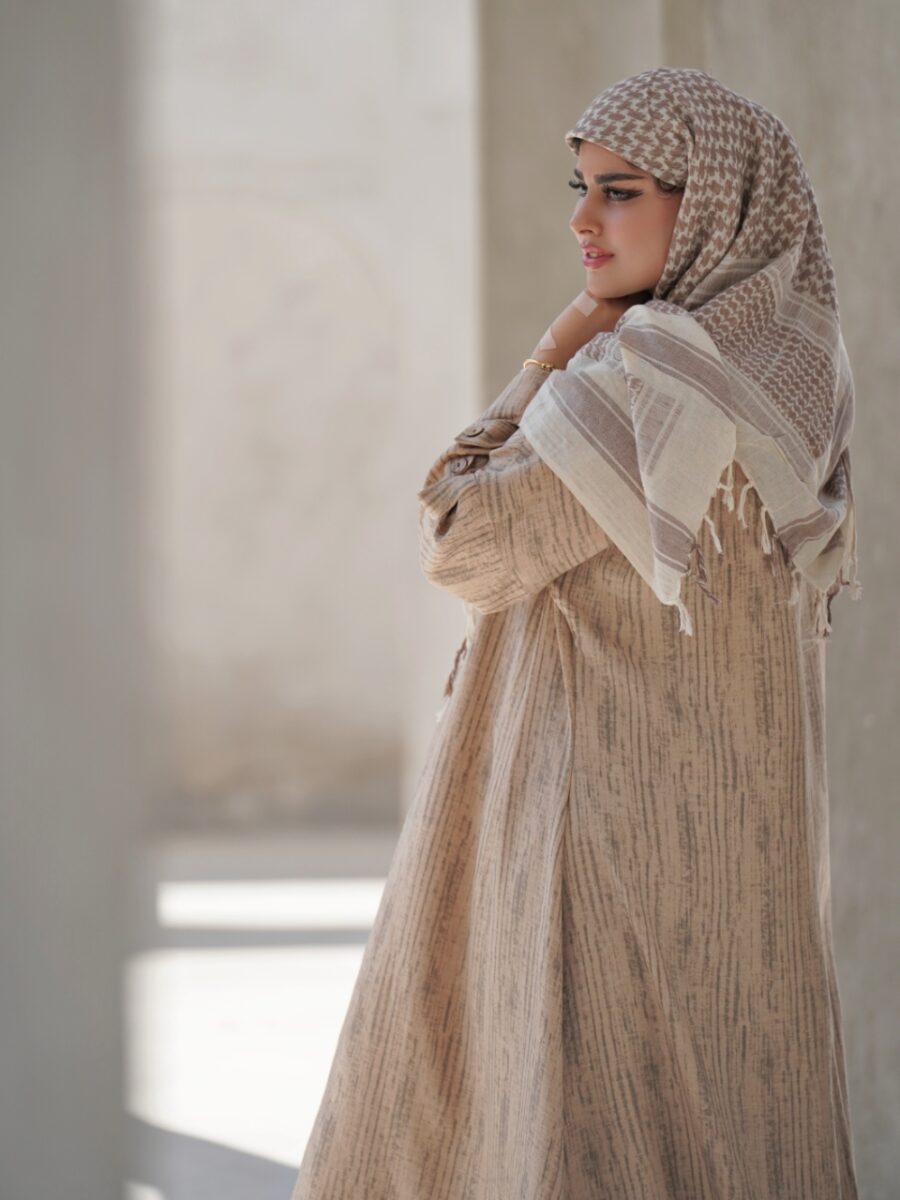 عبا پامچال (رنگ کرم) - Image 7