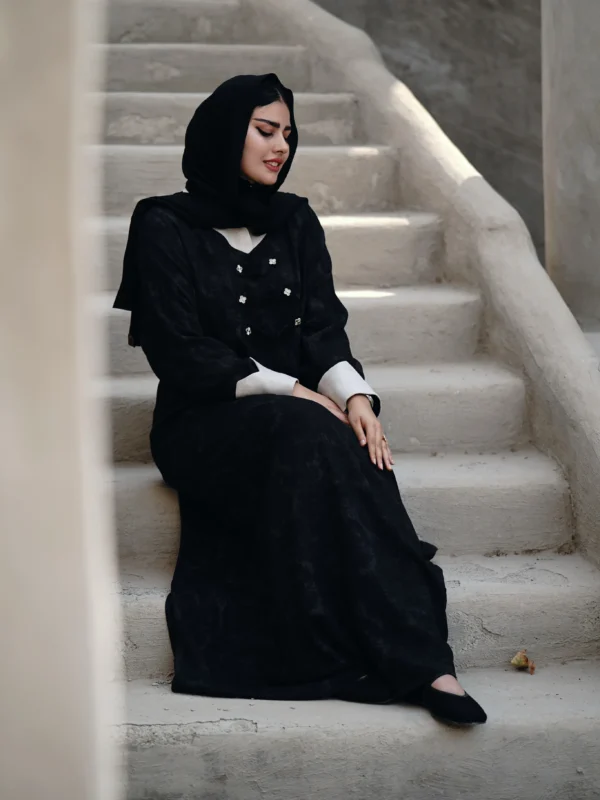 عبا گیسو (رنگ ذغالی)
