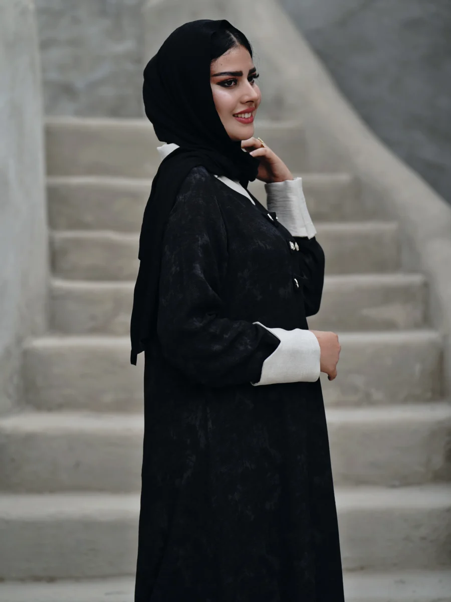 عبا گیسو (رنگ ذغالی) - تصویر 6