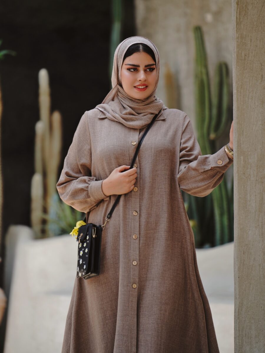 عبا بانو (رنگ نسکافه ای)