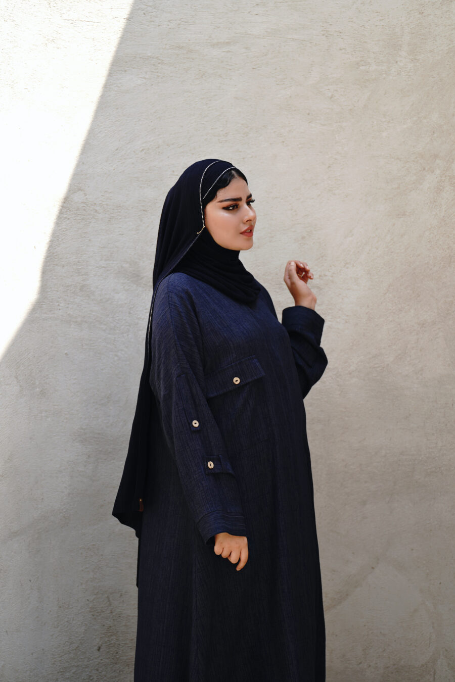 عبا پامچال (رنگ سورمه ای)