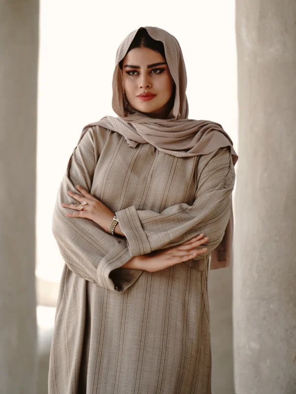 عبا کفتان (رنگ کرمی)