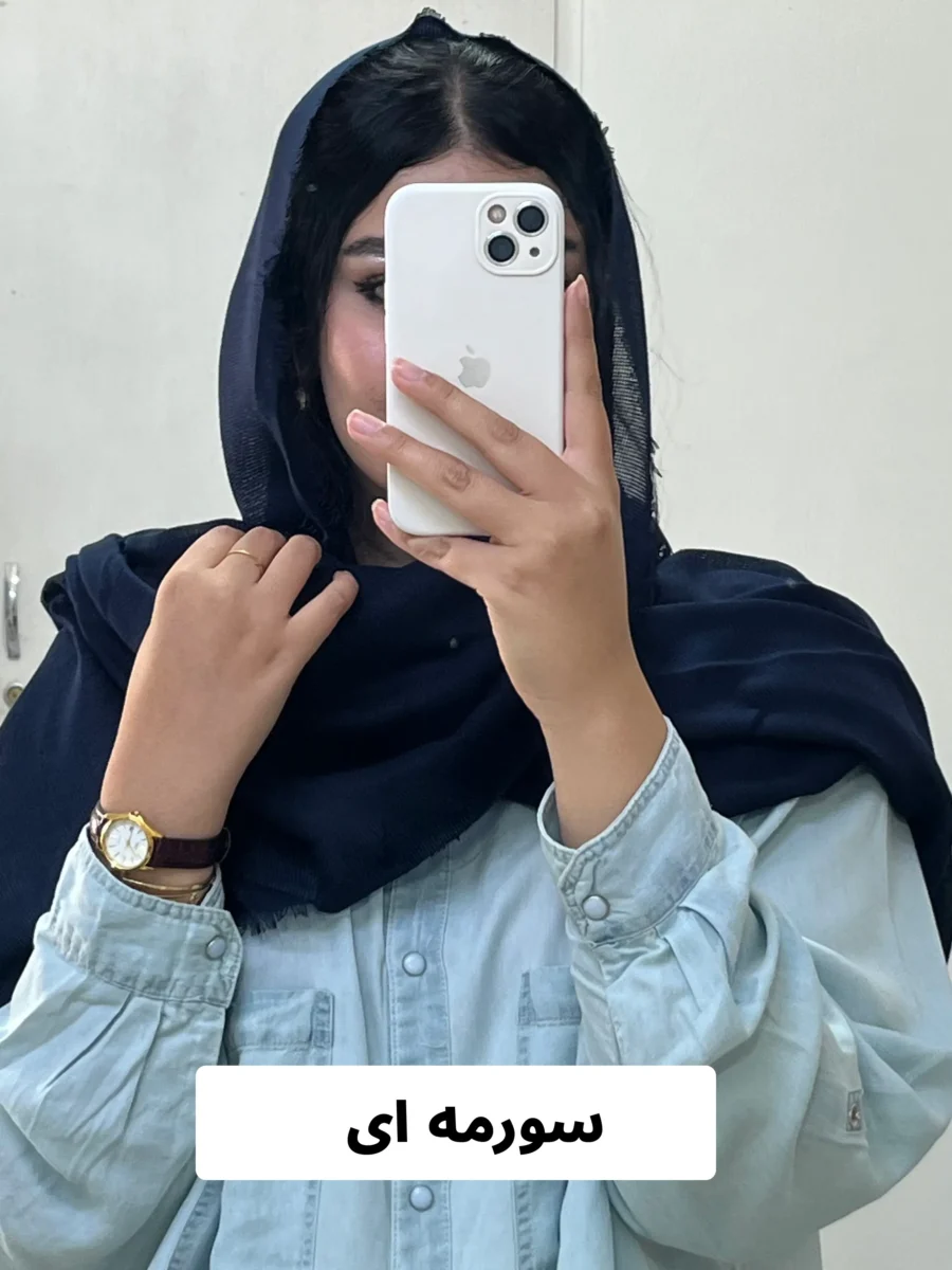 شال کنفی پاییزه 2 لب ترک (رنگ بندی) - تصویر 10