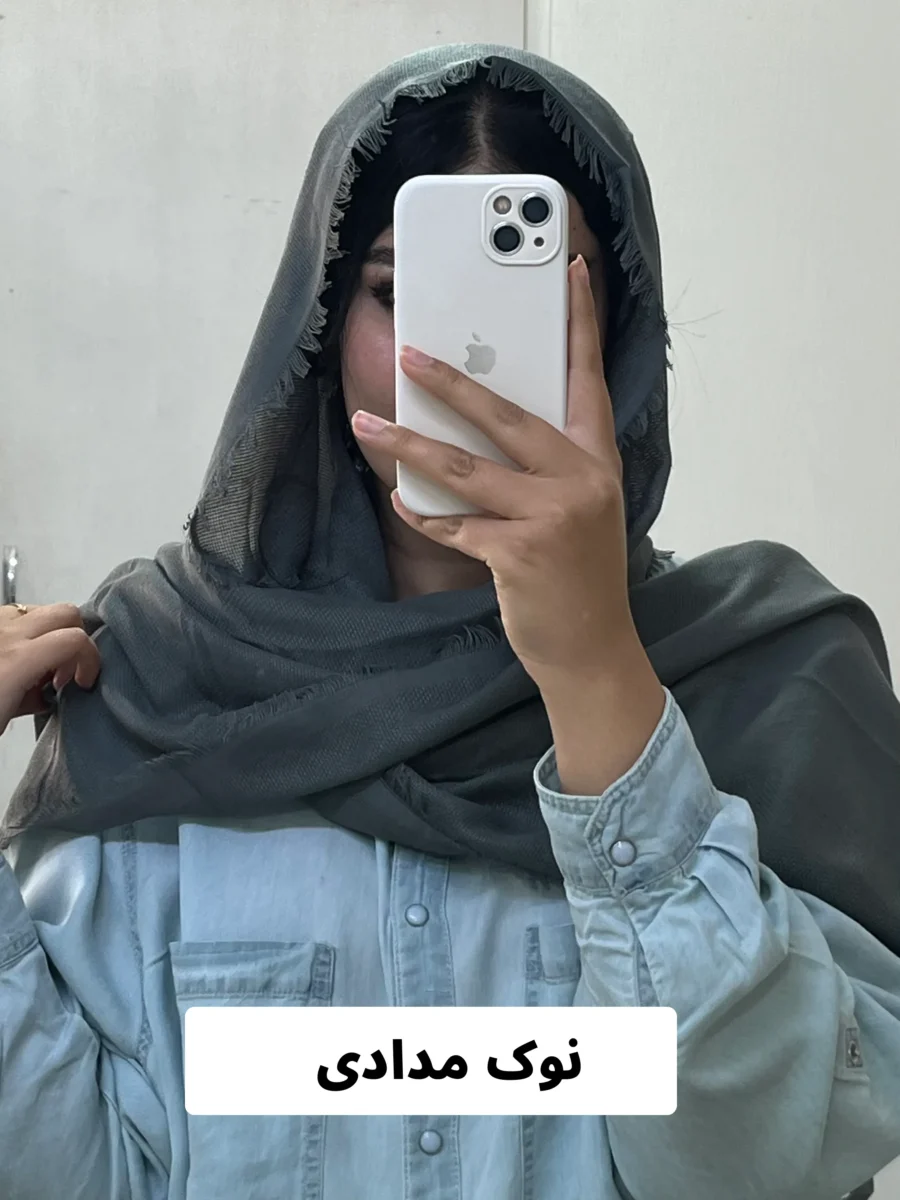 شال کنفی پاییزه 2 لب ترک (رنگ بندی) - تصویر 16