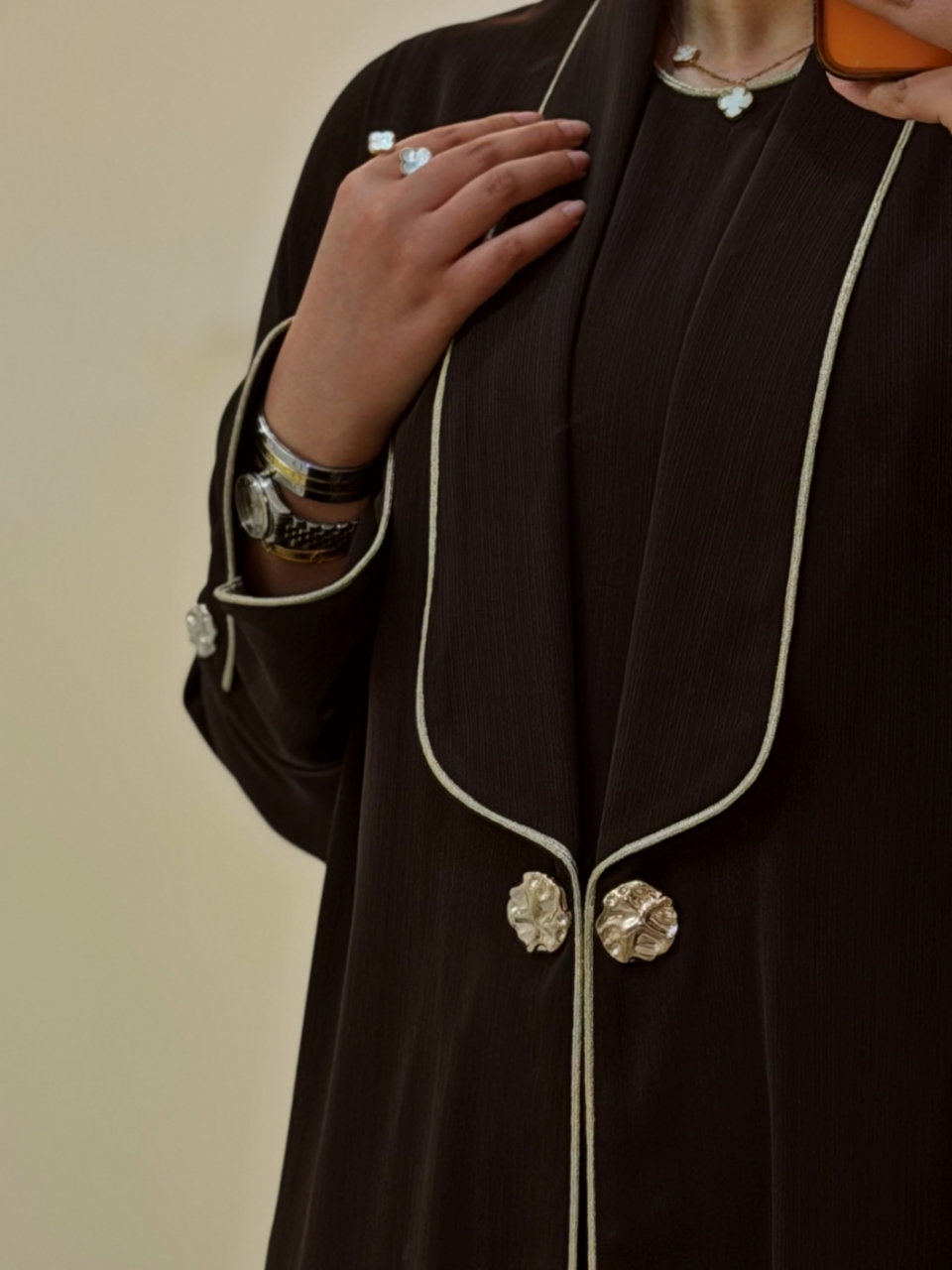 عبا آرشال (قهوه ای) - تصویر 2