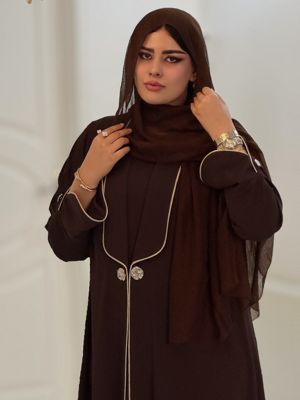 عبا آرشال (قهوه ای) - تصویر 6