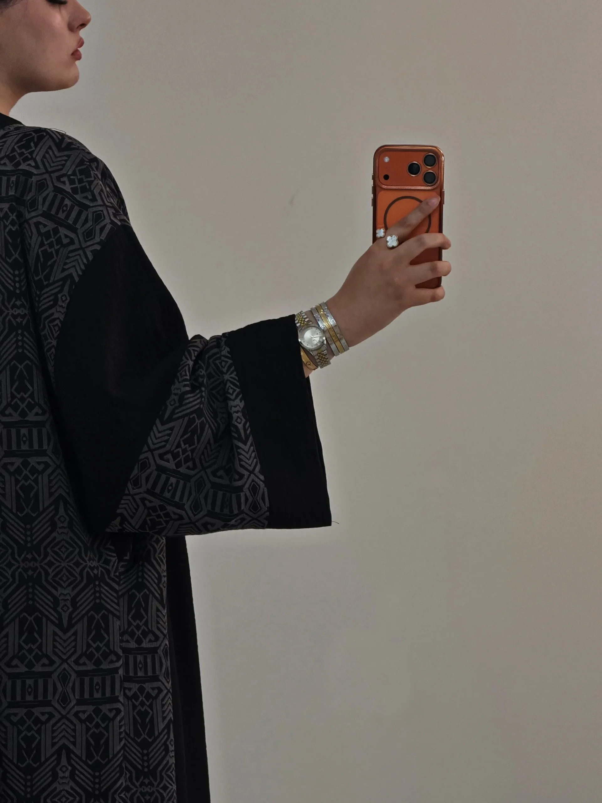 عبا ماهورا (مشکی) - تصویر 6